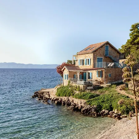 La Villa Bleue Secluded Hvar Beach House-3